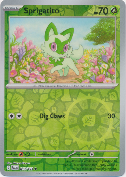 Sprigatito - 013/193 - Common - Reverse Holo | SV - Paldea Evolved