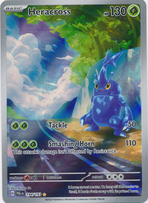 Heracross - 194/193 - Illustration Rare | SV - Paldea Evolved
