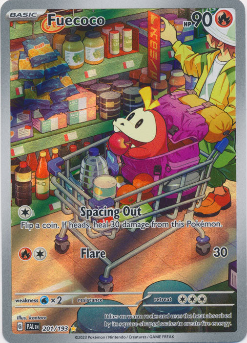 Fuecoco - 201/193 - Illustration Rare | SV - Paldea Evolved