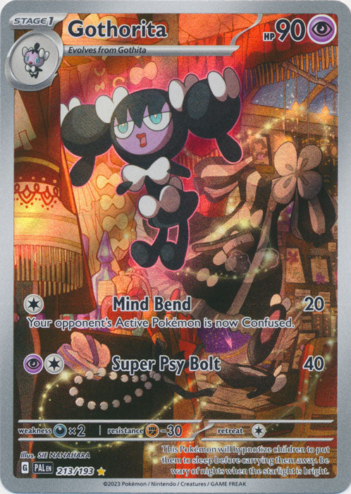 Gothorita - 213/193 - Illustration Rare | SV - Paldea Evolved