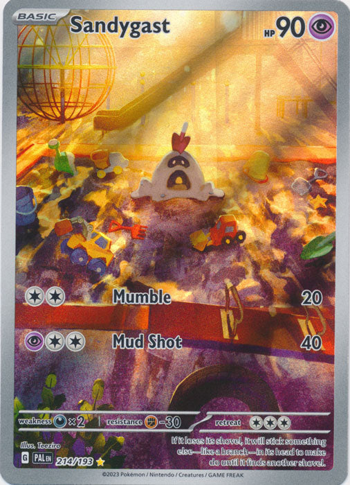 Sandygast - 214/193 - Illustration Rare | SV - Paldea Evolved