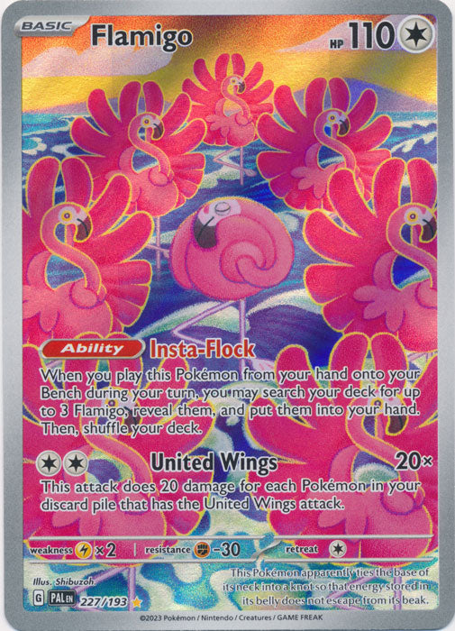 Flamigo - 227/193 - Illustration Rare | SV - Paldea Evolved