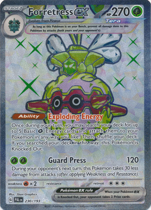 Forretress ex - 230/193 - Ultra Rare | SV - Paldea Evolved