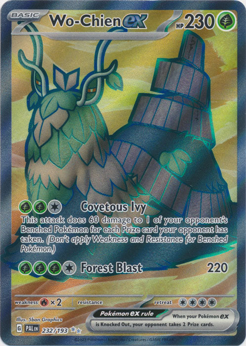 Wo-Chien ex - 232/193 - Ultra Rare | SV - Paldea Evolved