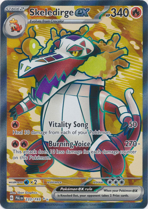 Skeledirge ex - 233/193 - Ultra Rare | SV - Paldea Evolved