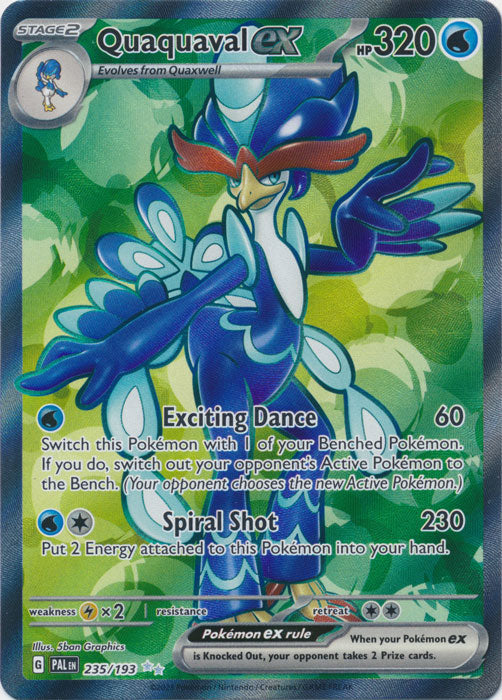 Quaquaval ex - 235/193 - Ultra Rare | SV - Paldea Evolved