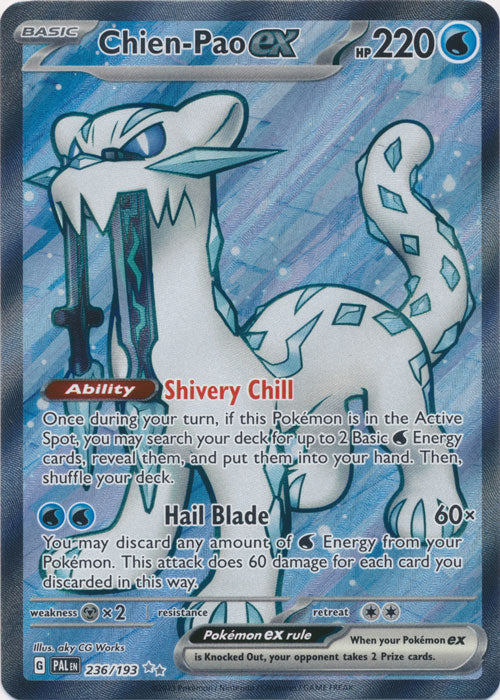 Chien-Pao ex - 236/193 - Ultra Rare | SV - Paldea Evolved