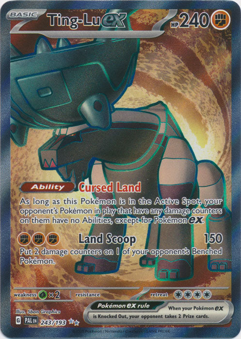 Ting-Lu ex - 243/193 - Ultra Rare | SV - Paldea Evolved