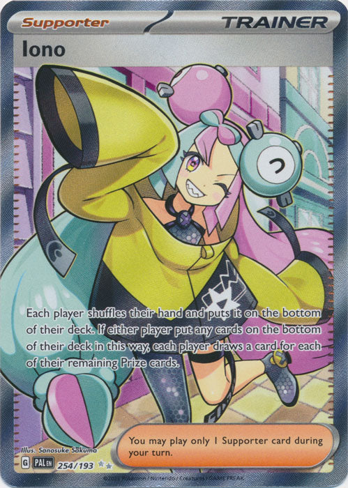 Iono - 254/193 - Ultra Rare | SV - Paldea Evolved