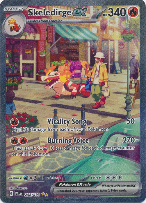 Skeledirge ex - 258/193 | SV - Paldea Evolved