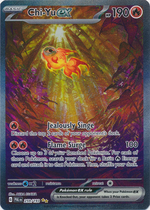 Chi-Yu ex - 259/193 - Special Illustration Rare | SV - Paldea Evolved