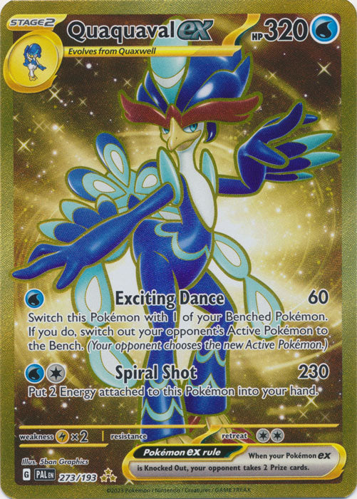 Quaquaval ex - 273/193 - Hyper Rare | SV - Paldea Evolved