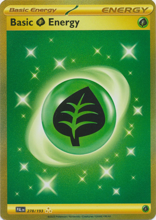 Basic Grass Energy - 278/193 - Hyper Rare | SV - Paldea Evolved