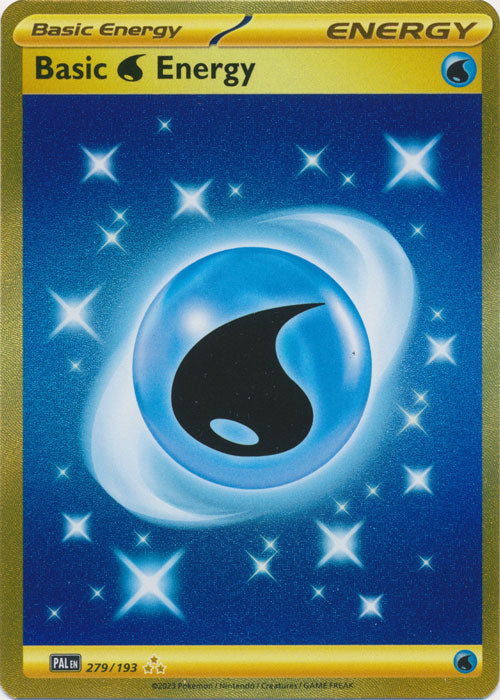 Basic Water Energy - 279/193 - Hyper Rare | SV - Paldea Evolved