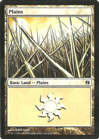 Plains (38) | Duel Decks: Venser vs. Koth