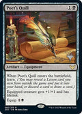 Poet's Quill - Foil - Promo Pack | Promo Pack: Strixhaven