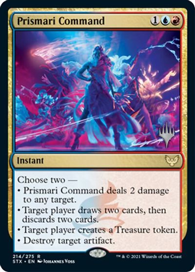 Prismari Command - Foil - Promo Pack | Promo Pack: Strixhaven