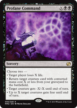 Profane Command - Foil | Modern Masters 2015