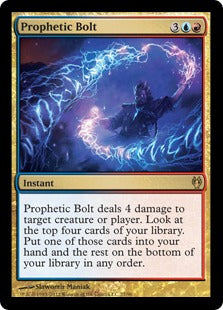 Prophetic Bolt | Duel Decks: Izzet vs. Golgari