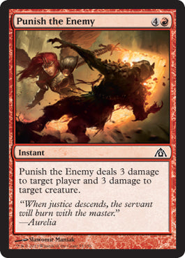 Punish the Enemy - Foil | Dragon's Maze