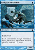 Grayscaled Gharial | Ravnica