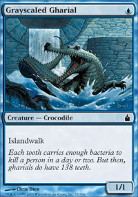 Grayscaled Gharial | Ravnica