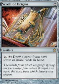 Scroll of Origins | Saviors of Kamigawa