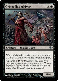 Grixis Slavedriver - Foil | Conflux