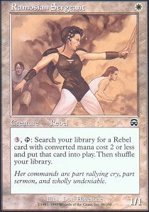 Ramosian Sergeant - Foil | Mercadian Masques