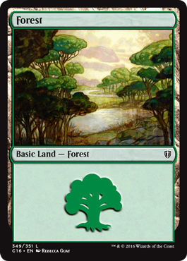 Forest (349) | Commander 2016