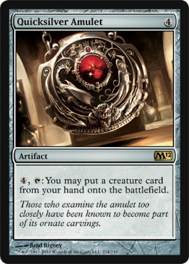Quicksilver Amulet | Magic 2012