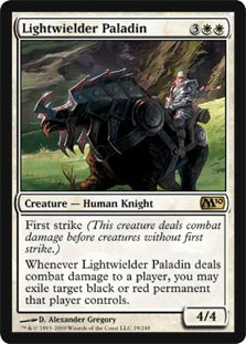 Lightwielder Paladin - Foil | Magic 2010