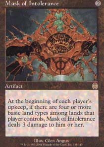Mask of Intolerance - Foil | Apocalypse