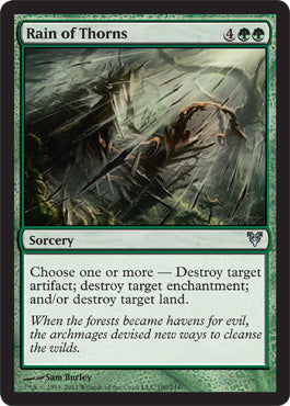 Rain of Thorns - Foil | Avacyn Restored