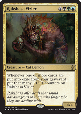 Rakshasa Vizier - Foil | Khans of Tarkir