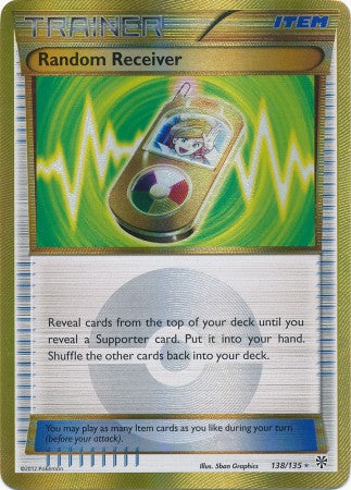 Random Receiver - 138/135 - Secret Rare | BW Plasma Storm