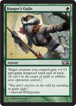 Ranger's Guile - Foil | Magic 2014
