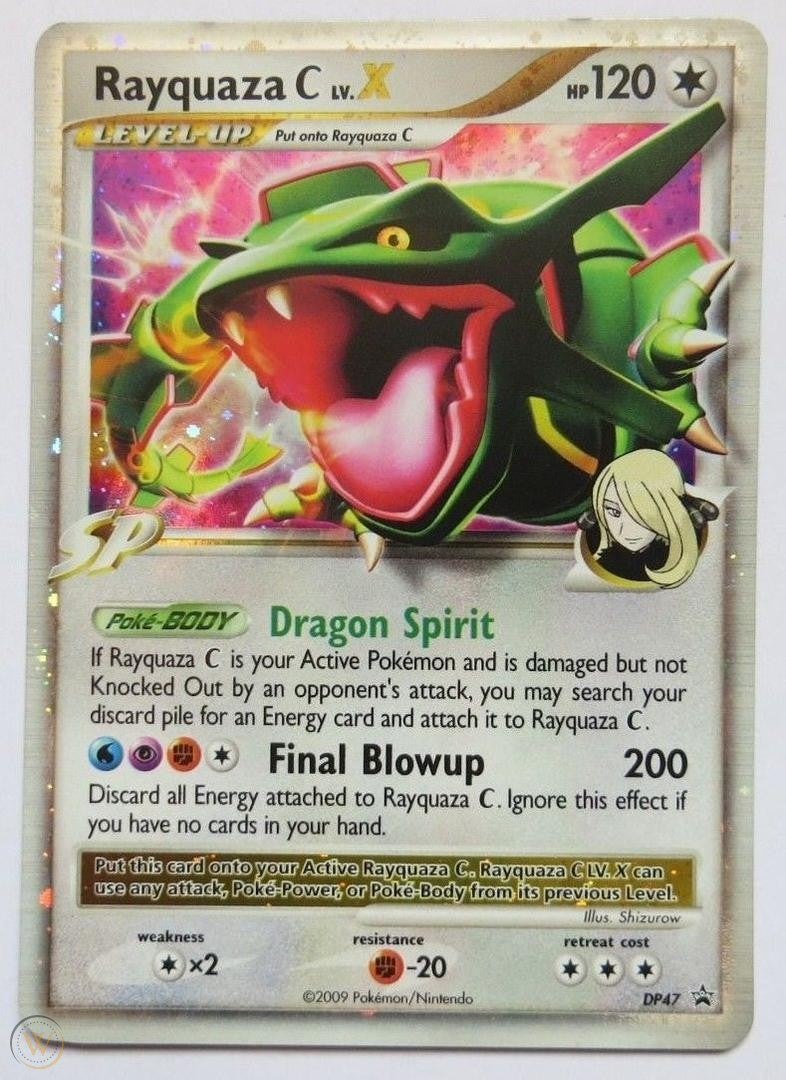 Rayquaza Lv. X Promo Holo - DP47 | Pokemon Promos