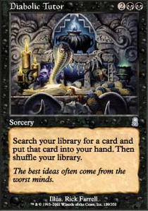 Diabolic Tutor - Foil | Odyssey