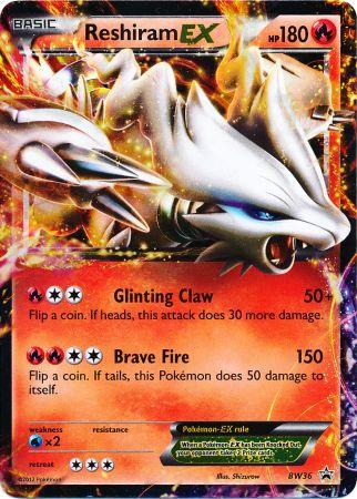 Reshiram EX - BW36 - Promotional | BW Black Star Promos