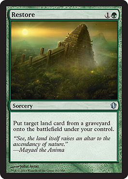 Restore | Commander 2013