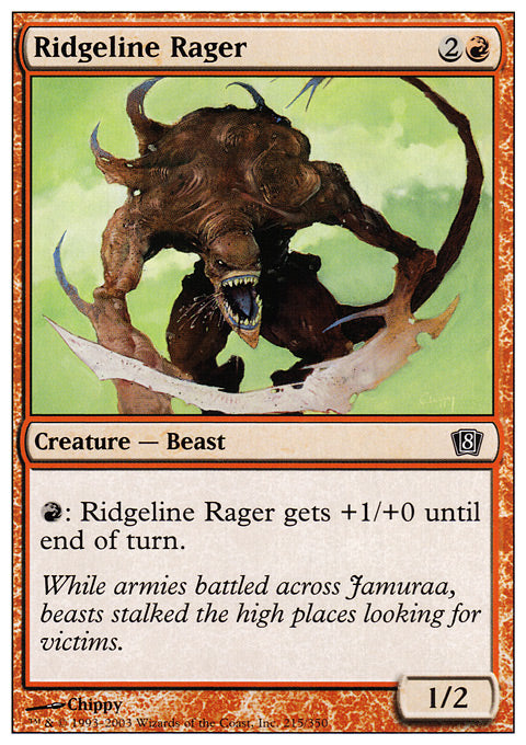 Ridgeline Rager - Foil | 8th Edition