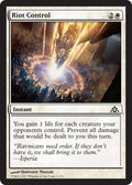 Riot Control | Dragon's Maze