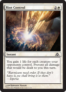 Riot Control | Dragon's Maze