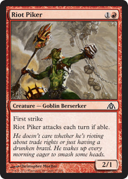 Riot Piker - Foil | Dragon's Maze