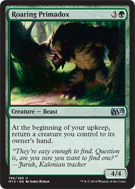 Roaring Primadox - Foil | Magic 2015