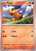 Tepig - 011/086 - Reverse Holo | SV - White Flare