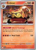 Emboar - 013/086 - Rare - Reverse | SV - White Flare