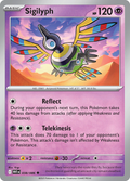 Sigilyph - 038/086 - Reverse Holo | SV - White Flare