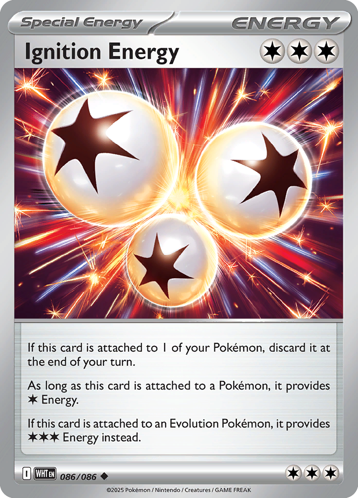 Ignition Energy - 086/086 - Reverse | SV - White Flare